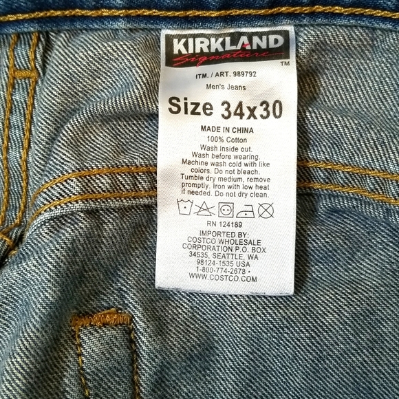 Kirkland Signature Jeans Mens Kirkland Jeans Poshmark